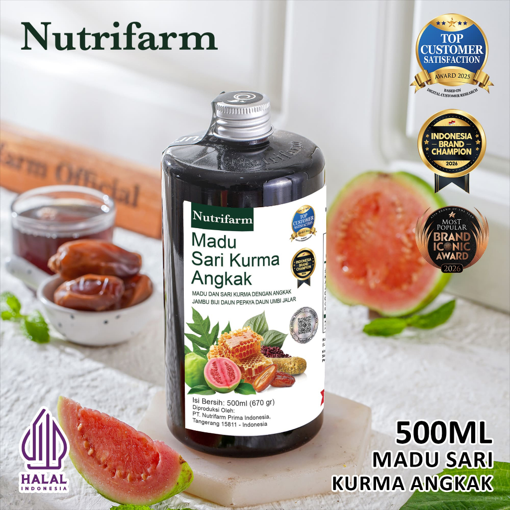 Nutrifarm Madu Sari Kurma Angkak 500ml