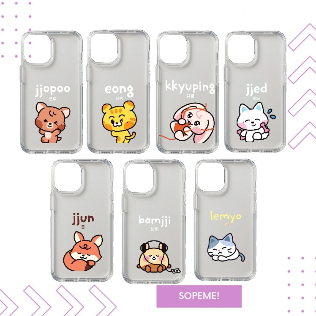 Clear Case Bening Casing Kpop NCT untuk Android dan Iphone