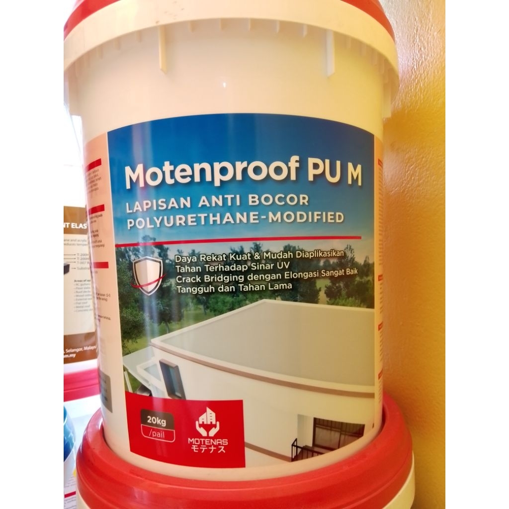 cat waterproofing pu (polyurethan) Motenproof pu M