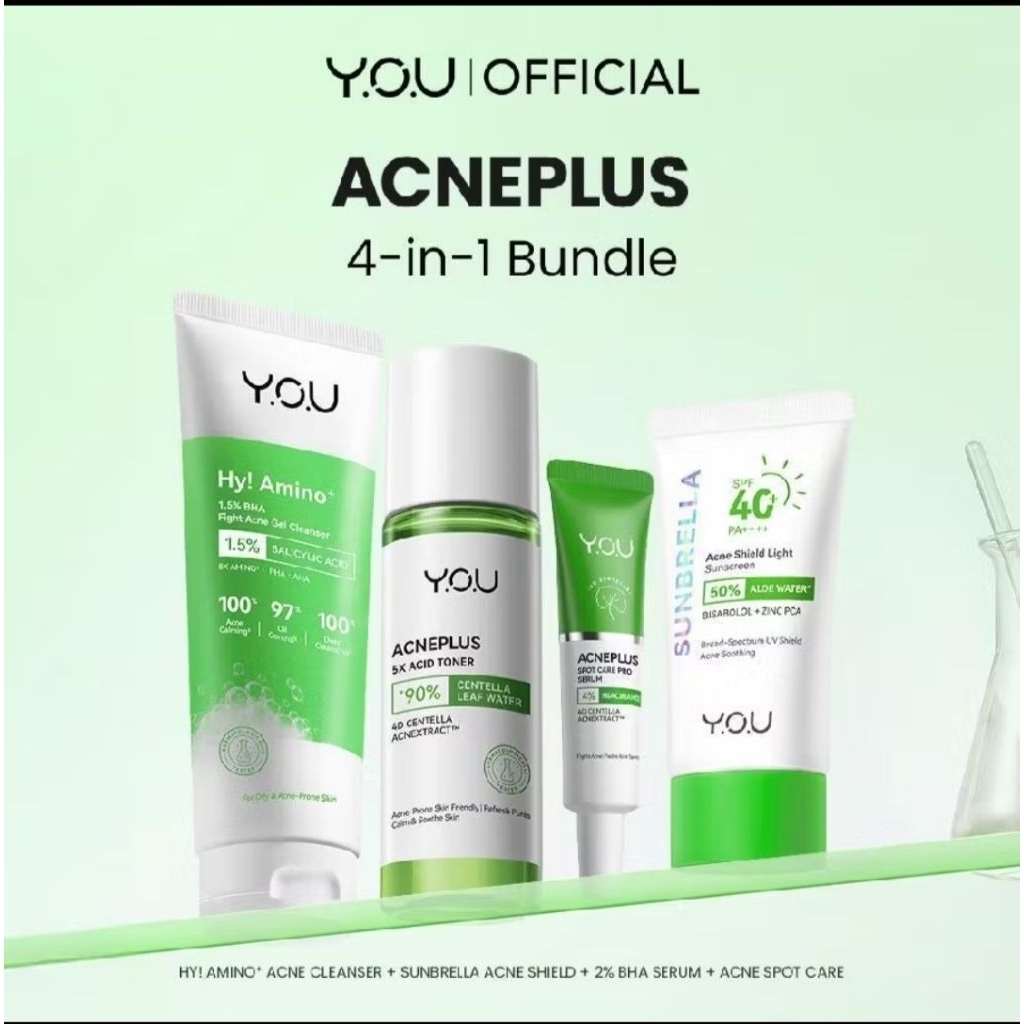 YOU Paket Acne Plush 4 in 1 Bundle