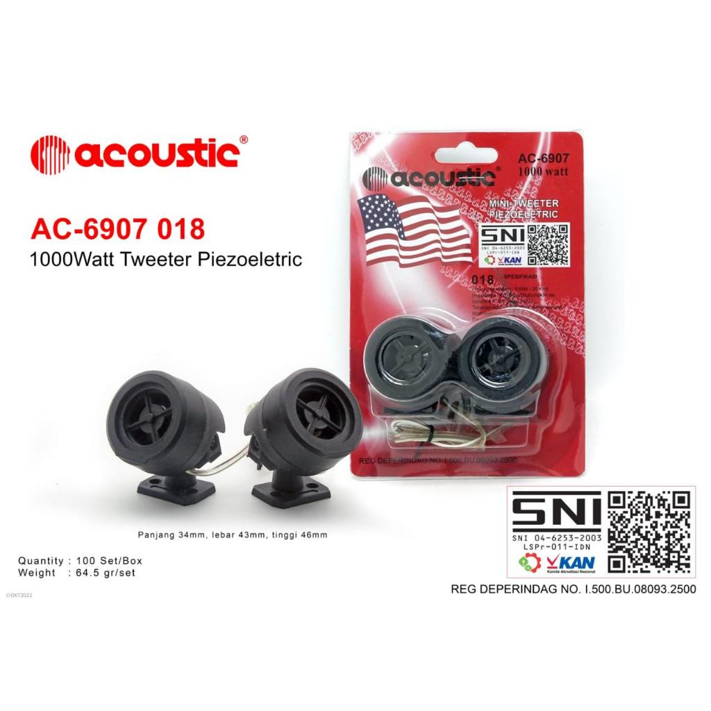 Tweeter Acoustic 018 / Mini Tweeter