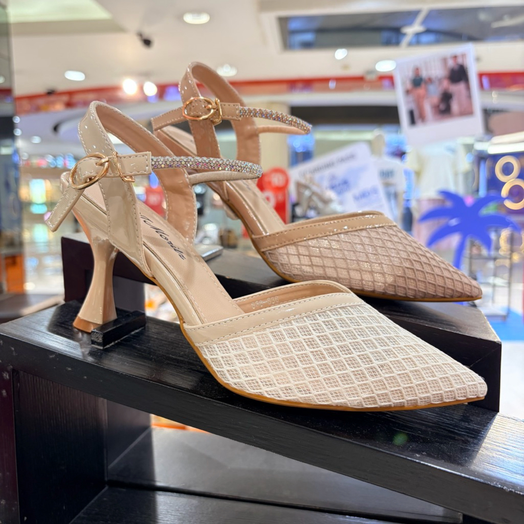 St.Moritz sepatu sandal wanita hak 8 cm