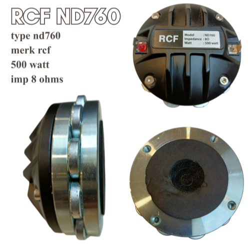 Driver Tweeter RCF ND760 cincin 500 watt tweeter RCF ( BISA COD )