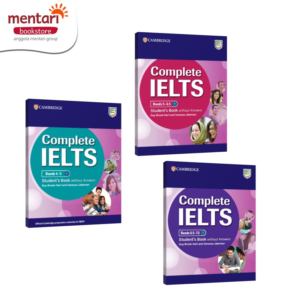 Cambridge Complete IELTS Student’s Book Without Answers Original | Buku Persiapan IELTS Cambridge