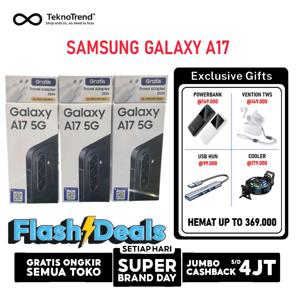 Samsung Galaxy A17 5G 8/256GB 8/128GB | A07 5G 8/256GB 6/128GB 4/128GB 4/64GB - handphone ponsel and