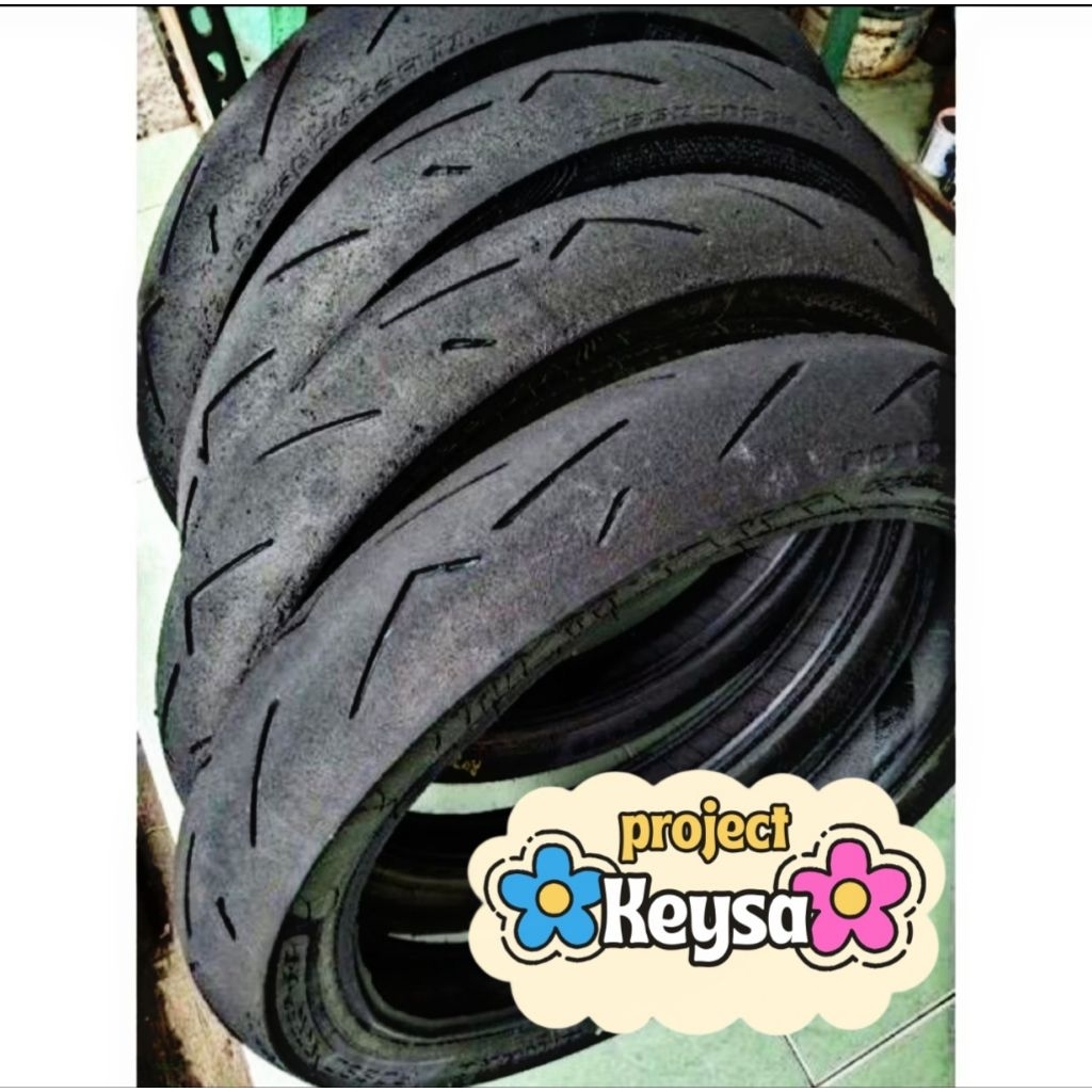 Ban Pirelli Diablo Rosso 100/80 Ring 14 Soft Compound Tubeles Original
