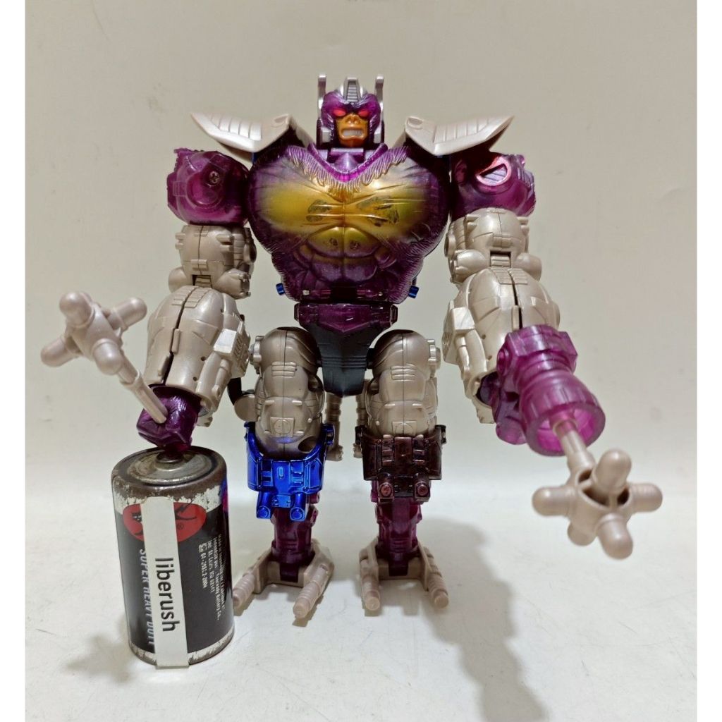 Complete Vintage tomy transformers beast wars transmetals optimus primal action figure robot deforma