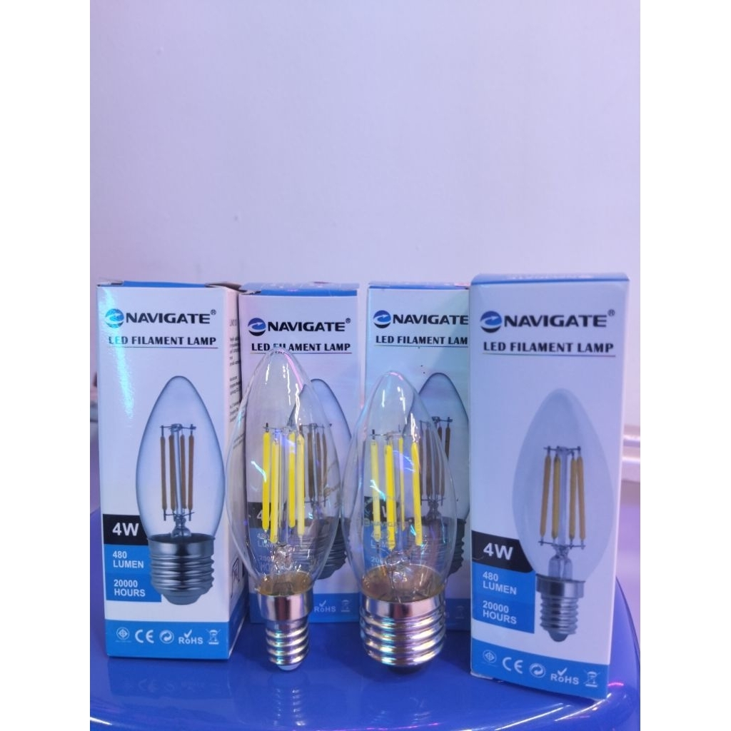 Lampu Candle Navigate e27 e14
