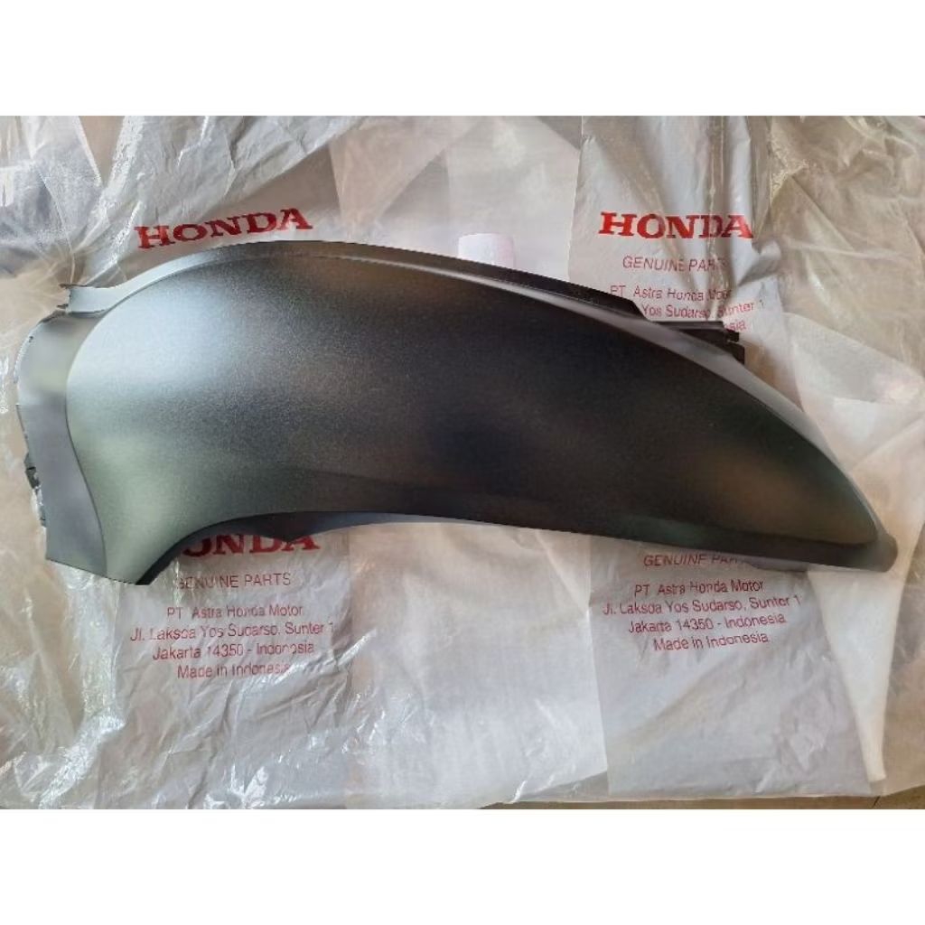 COVER L BODY SAMPING KIRI SCOOPY NEW 2021- 2024 HITAM DOFF