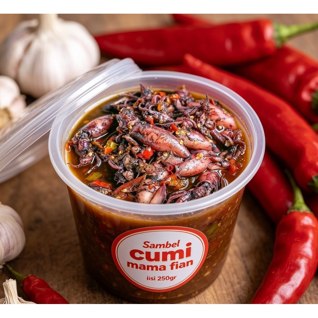 cumi hitam pedas