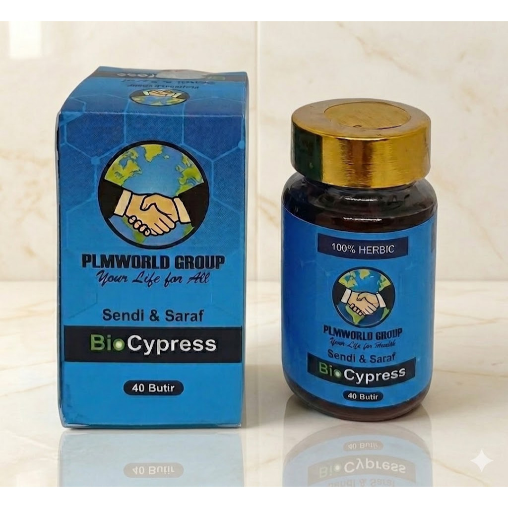BioCypress Original obat nyeri sendi dan syaraf kejepit saraf persendian pendukung mobilitas fleksib