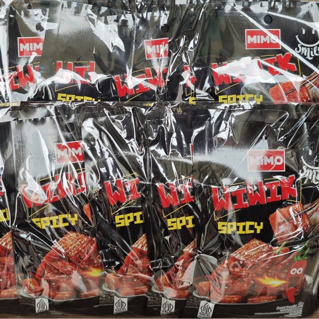 MIMO WIWIK SPICY SNACK LATIO 32 GR (1 Pak Isi 10 Pcs)