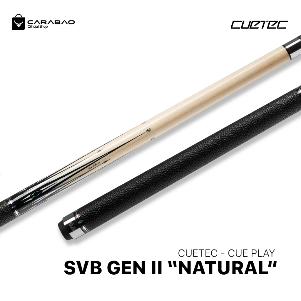 Cuetec SVB GEN II Natural - Cue Stick Play Billiard