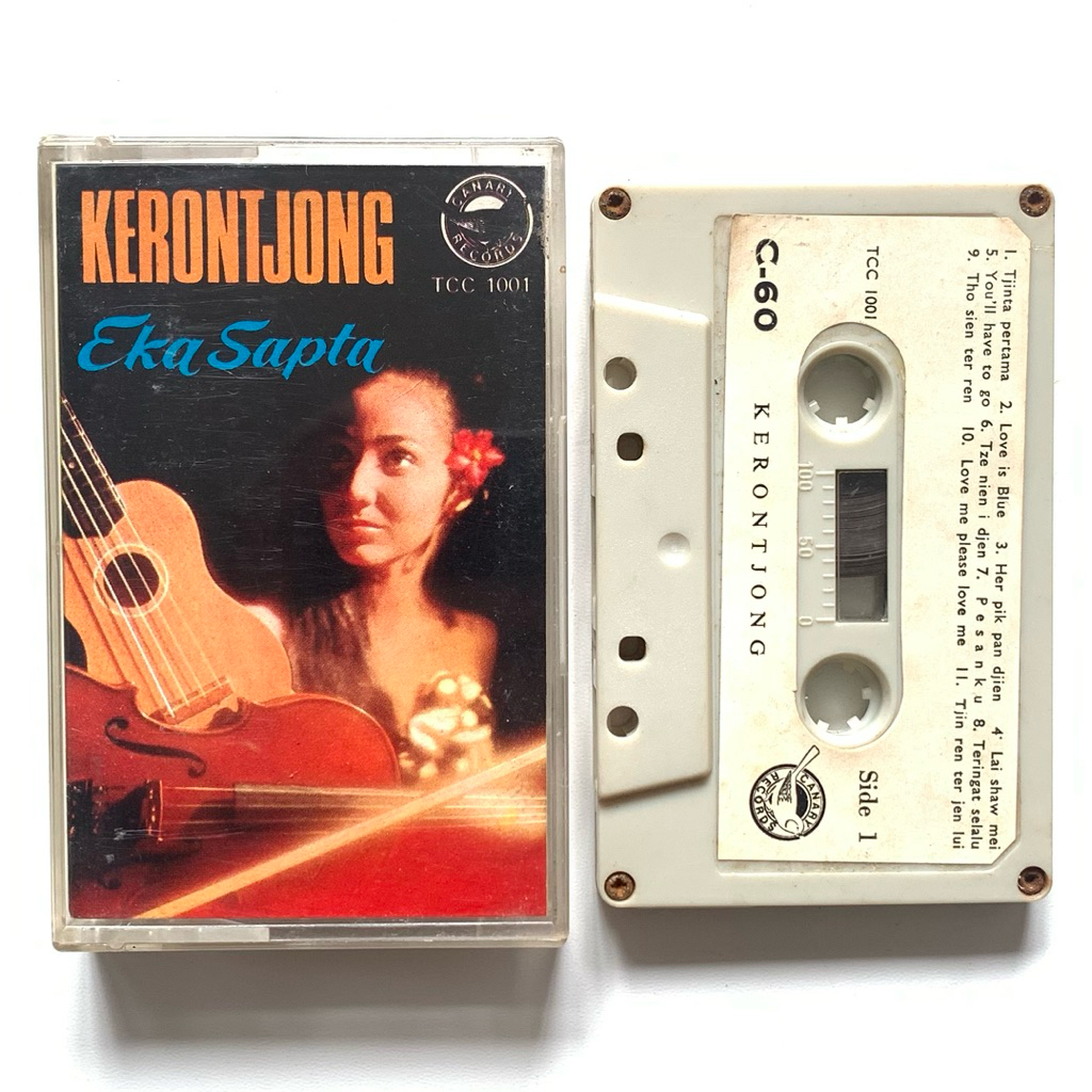 Kaset Pita Eka Sapta - Kerontjong (MUSICA / CANARY RECORD)