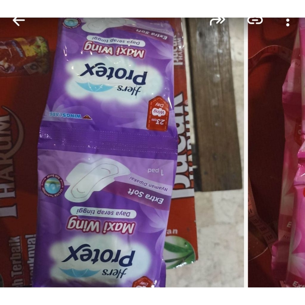 pembalut wanita hers protex 1 renteng