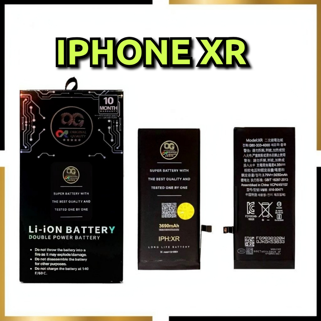 BATRAI OG IPHONE XR