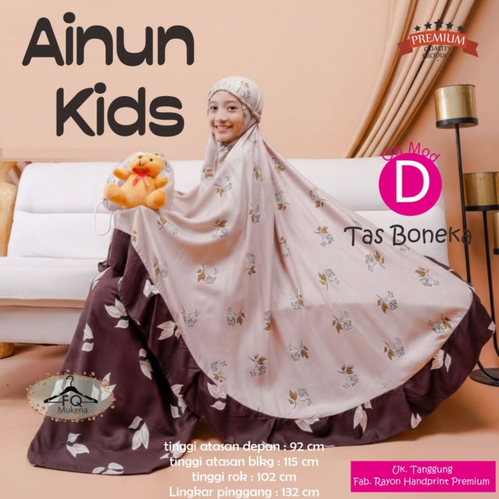 Mukena Anak Ainun Series