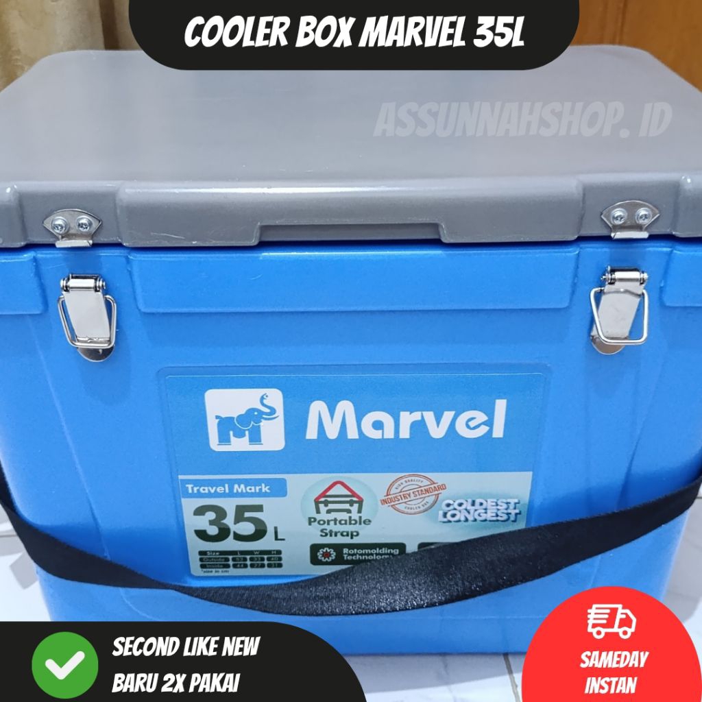 Cooler Box Marvel 35 L second like new