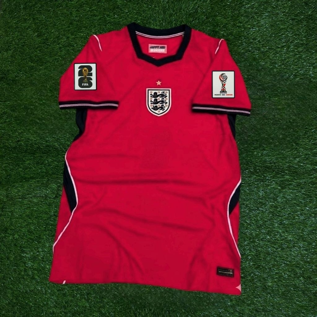 JERSEY BOLA PLAYER ISSUE INGGRIS AWAY FULL PATCH PIALA DUNIA 2026 TOP QUALITY
