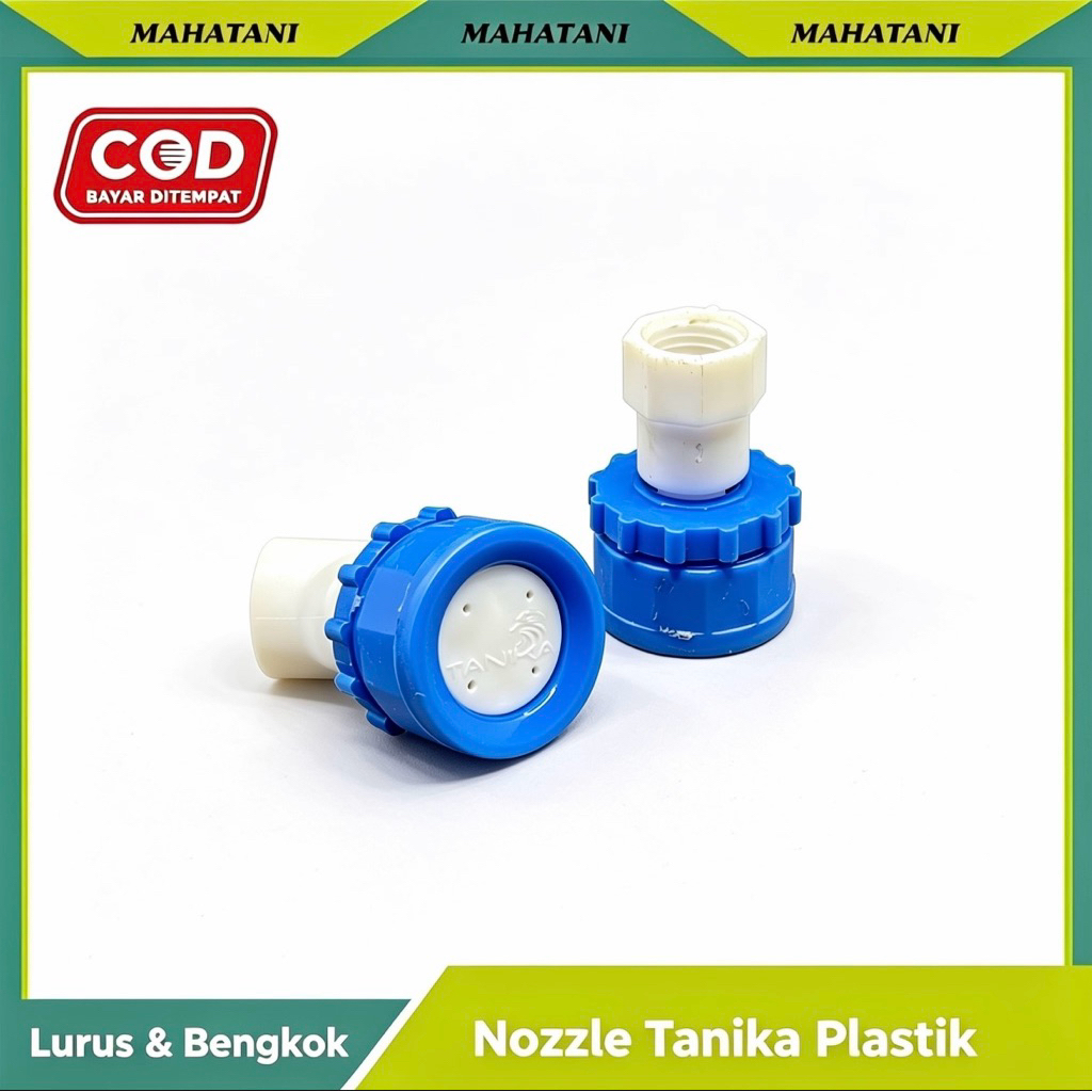 Nozzle Sprayer Tanika Plastik 4 Lubang – Cocok untuk Semprotan Manual & Elektrik