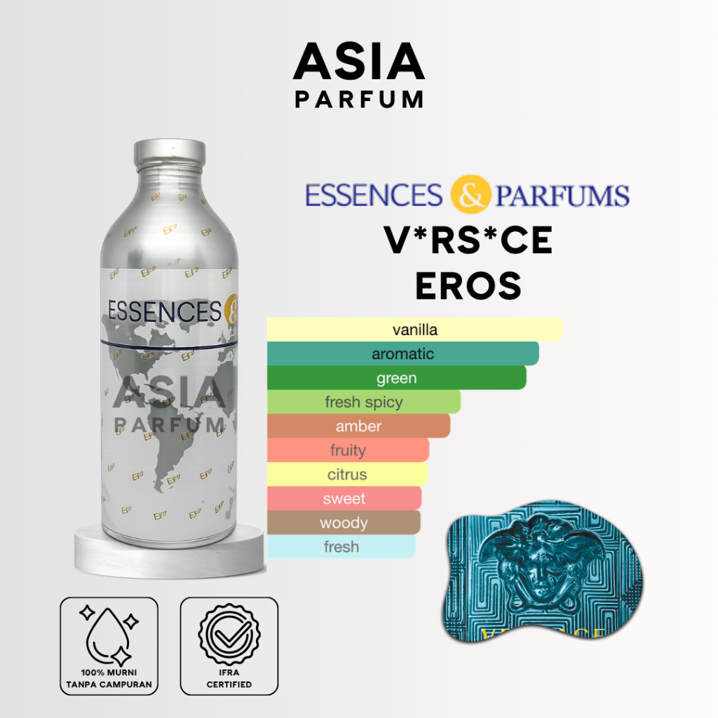 ESSENCES & PARFUMS ELVIS 67418 - BIBIT PARFUM VSC EROS GRADE A - SEGEL & REPACK 100G