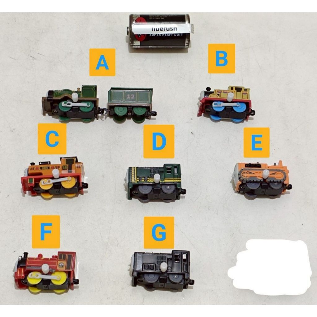 [/Pcs] Tomy capsule gashapon wind up thomas golden 100 th anniversary , Emily , nia , paxton , teren