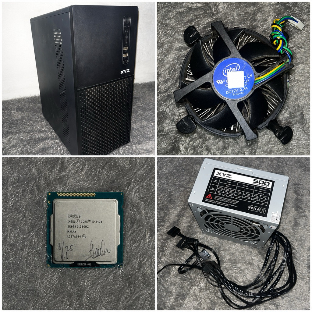 Part PC Copotan Upgrade HSF & Casing XYZ PSU 380W
