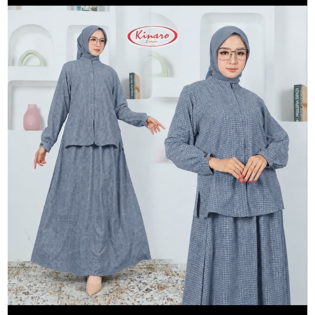 Setelan rok premium ori kinaro