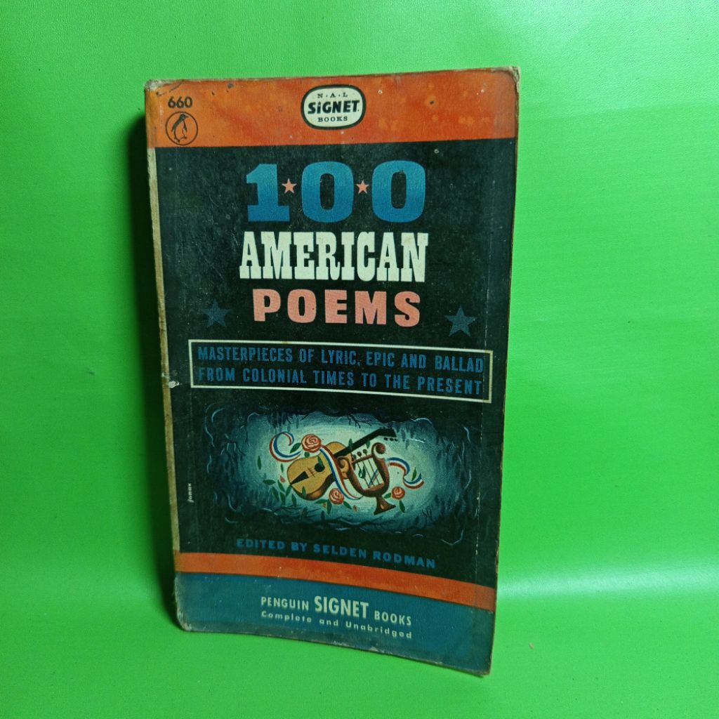 100 American Poems by Walt Whitman, Emily Dickinson, et. al.