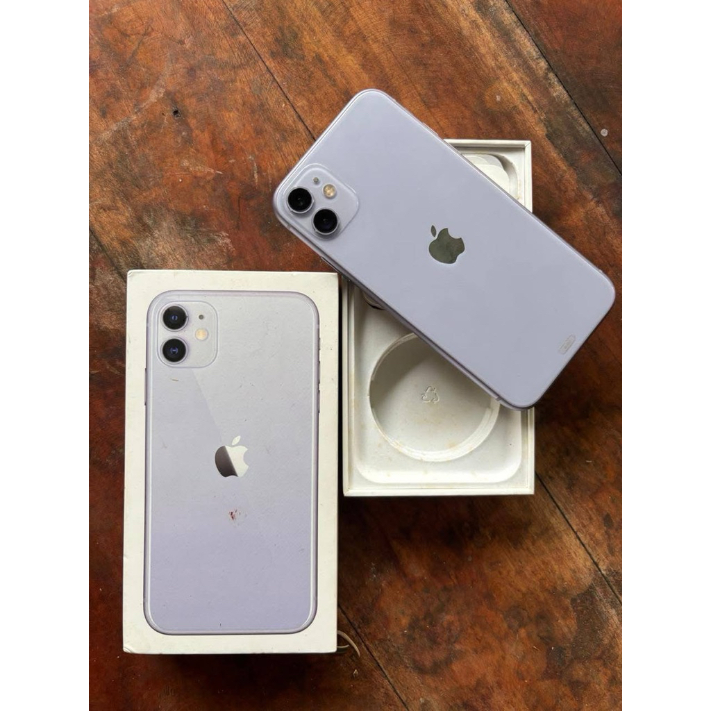iPhone 11 Second Hand - Original, Mulus, iCloud Kosong
