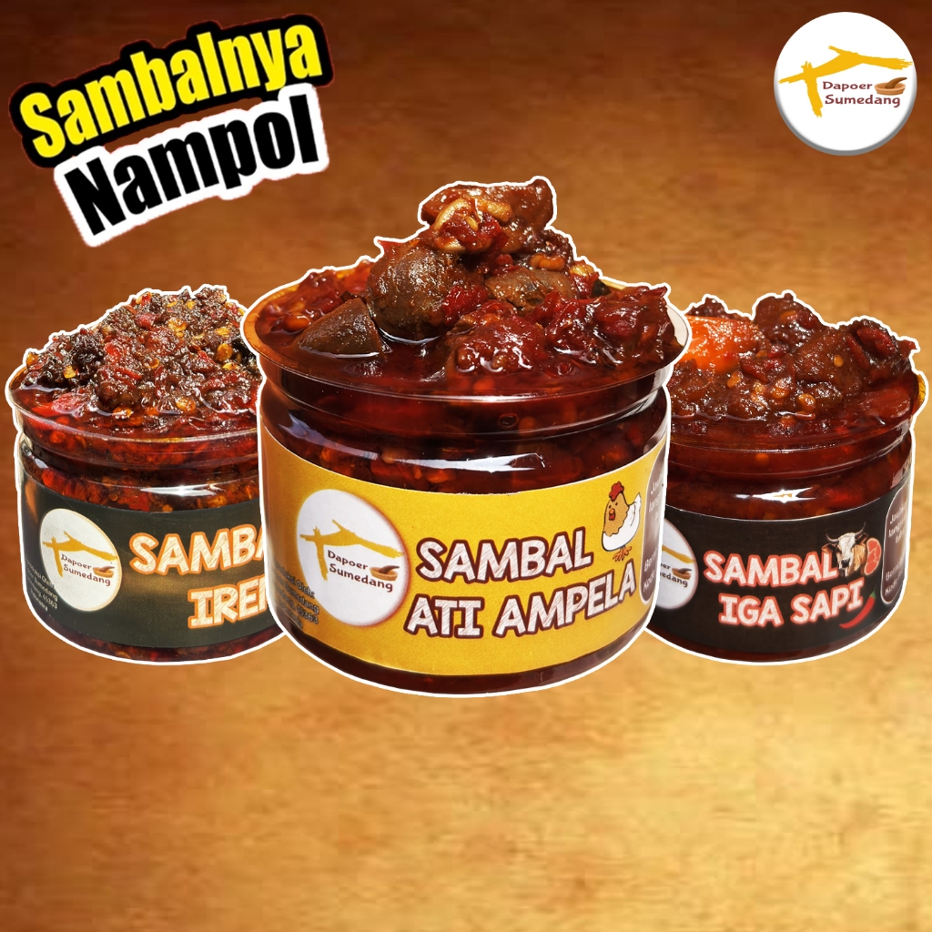 SAMBAL IRENG/SAMBAL IGA SAPI/SAMBAL ATI AMPELA by DAPOER SUMEDANG