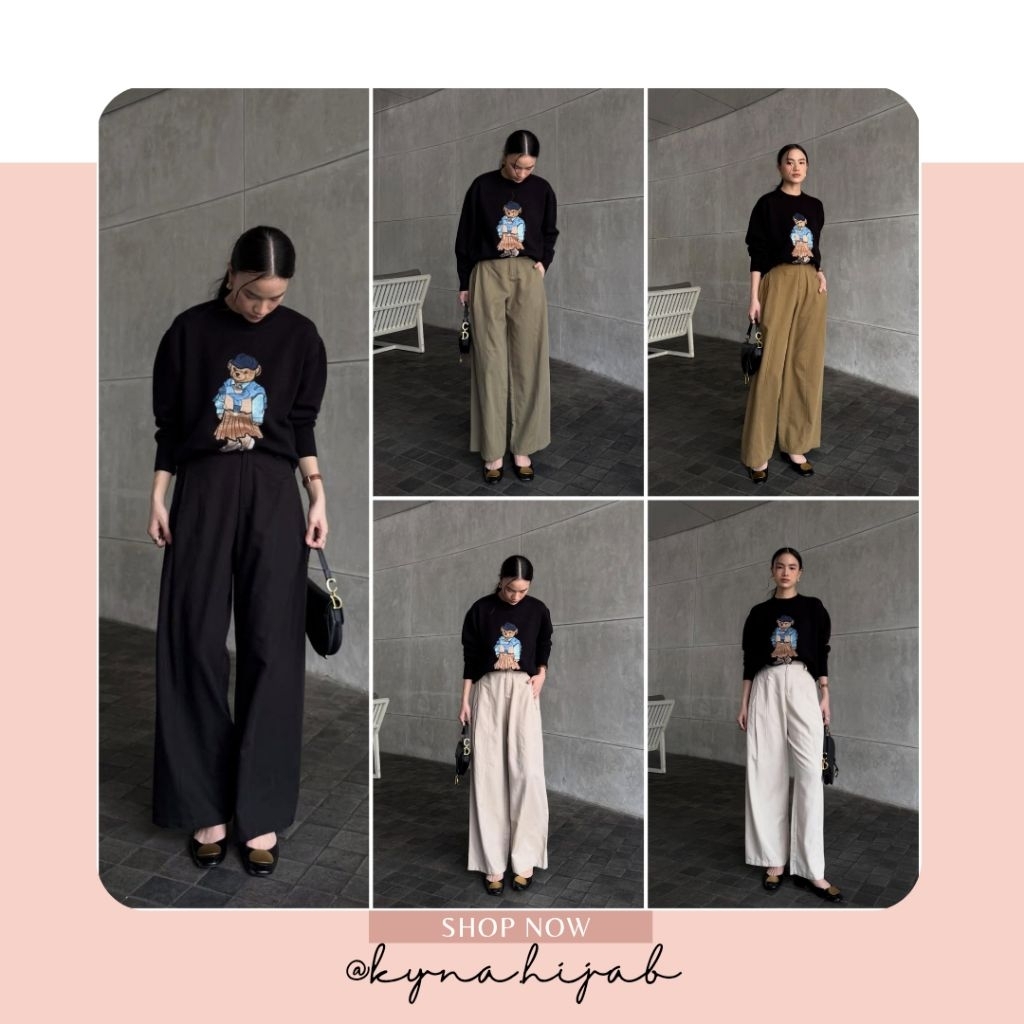TOKYO PANTS Celana Kulot gonegani