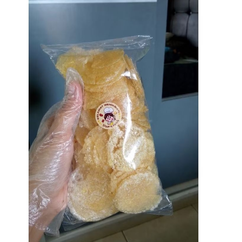 Keripik kaca rasa original gurih,SERBA5000