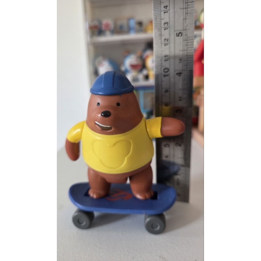 preloved figure we bare bears skateboard