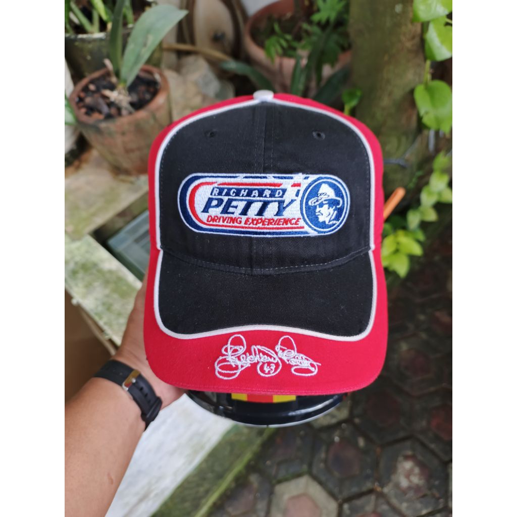Topi Vintage NASCAR #RICHARDPETTY Autograph By CES