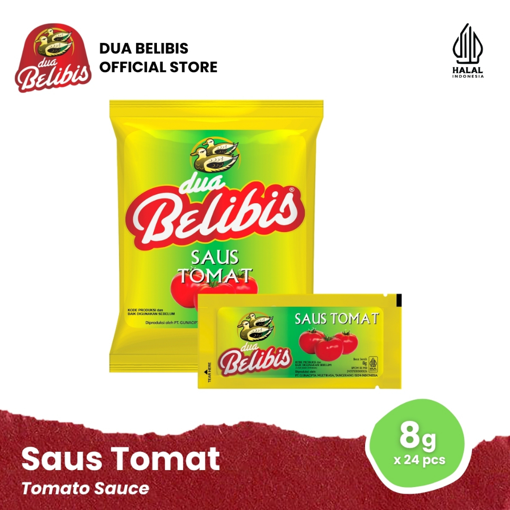 DUA BELIBIS SAOS TOMAT (sachet) 8 gr