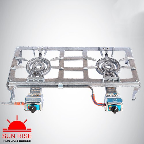 Sunrise Kompor Cor 2 Tungku SR-301 Auto Kompor Gas Low Pressure SR 301 Auto T2