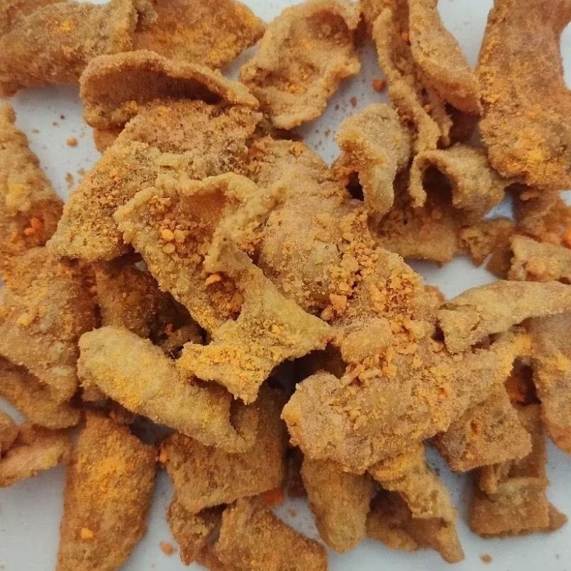 130gr - Keripik Kulit Ayam Crispy Rasa Balado