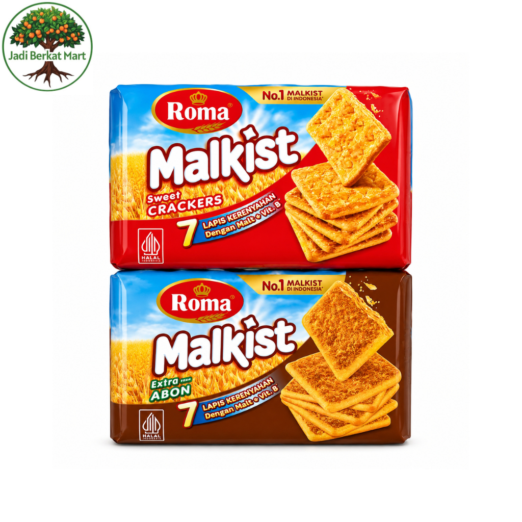 Biskuit Malkist Crackers/Abon Pack 105 g