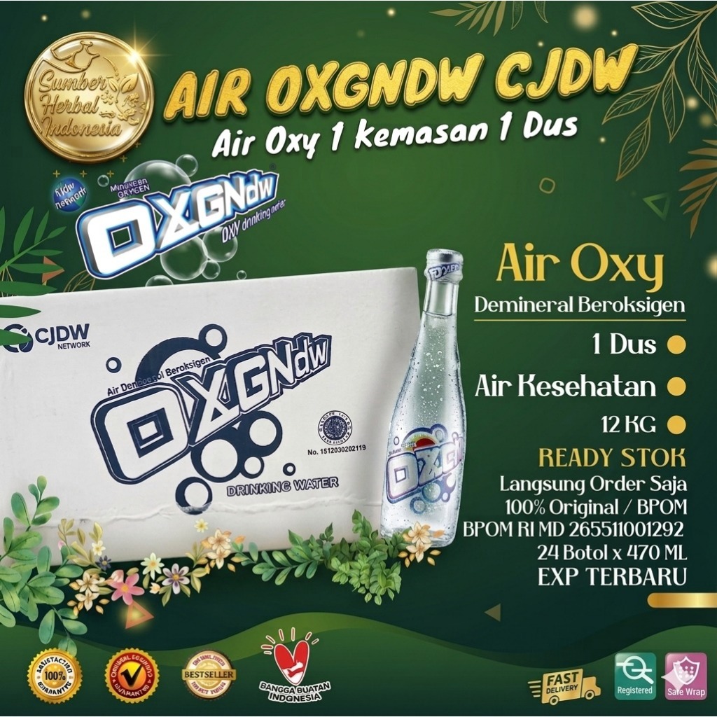 AIR OXY CJDW DRINKING WATER ORIGINAL 100%