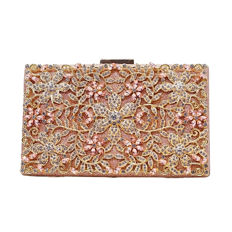 Waiwai Tas Pesta Wanita Diamond Mewah 22042 Clutch
