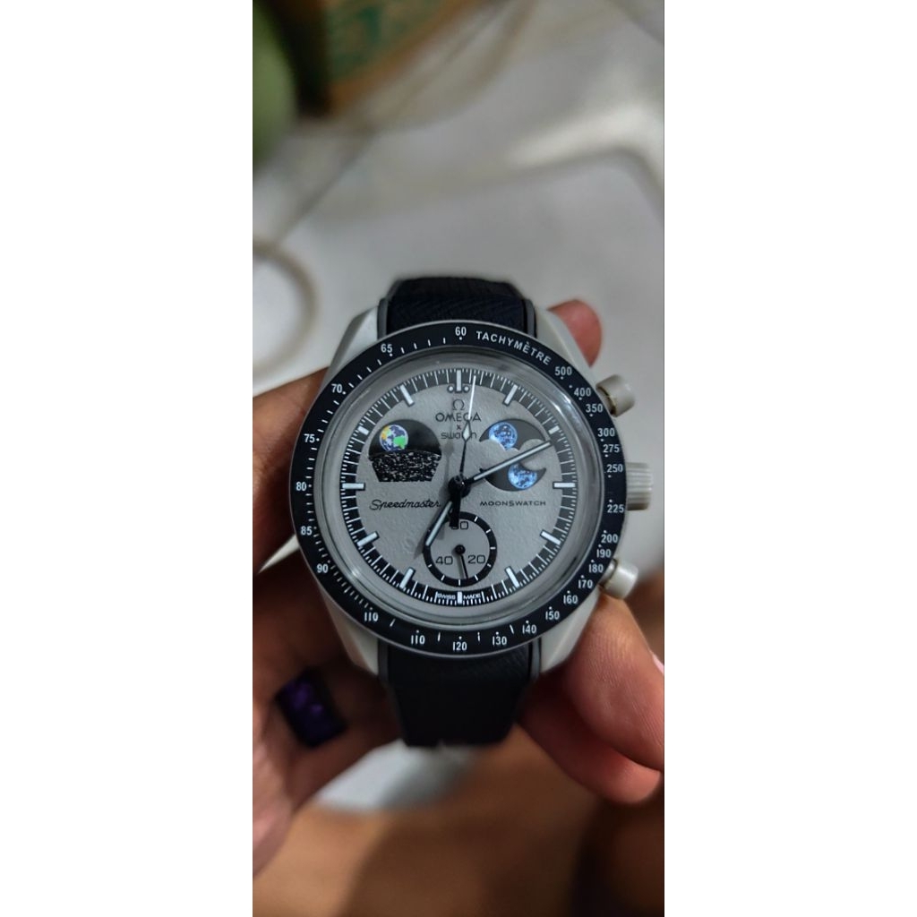 omega x swatch mission to the moon