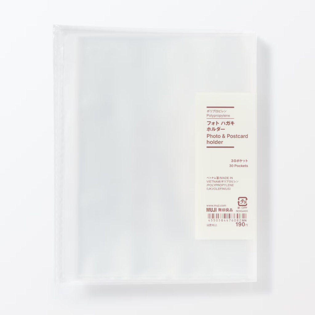 Ready Stock  Muji Photo postcard holder