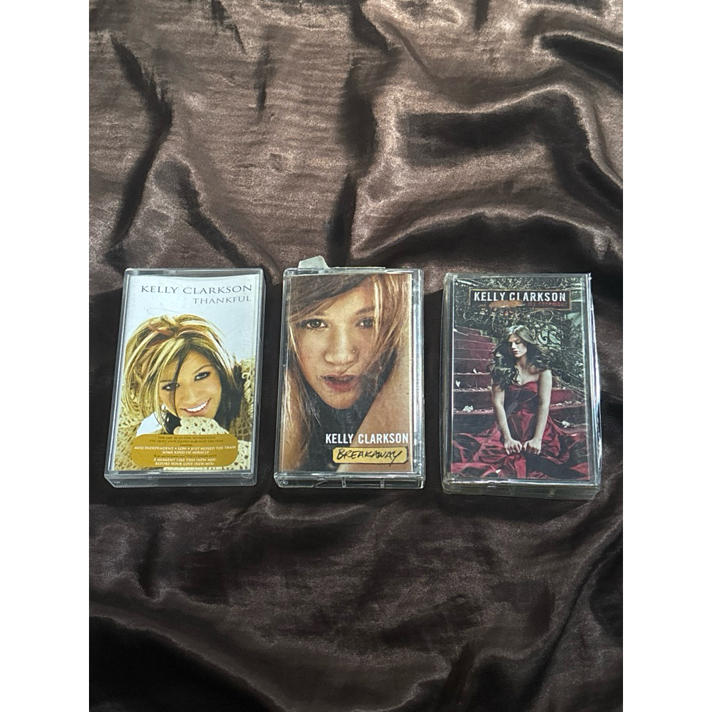 KASET PITA KELLY CLARKSON 3 ALBUMS ORIGINAL (BUNDLE)