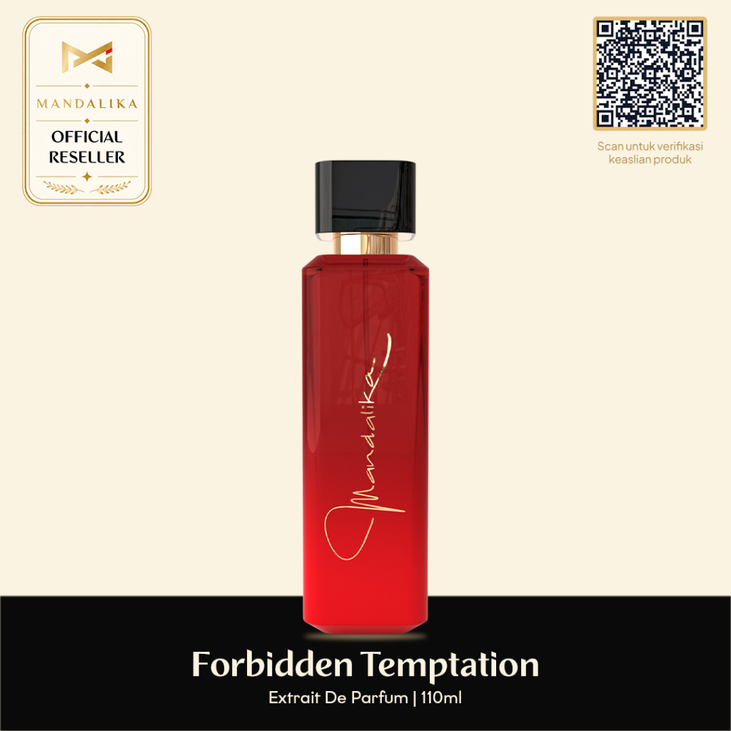 MANDALIKA Perfume Forbidden Temptation EDP 110ml - Parfum Wanita Wangi Bold & Elegant Tahan Lama