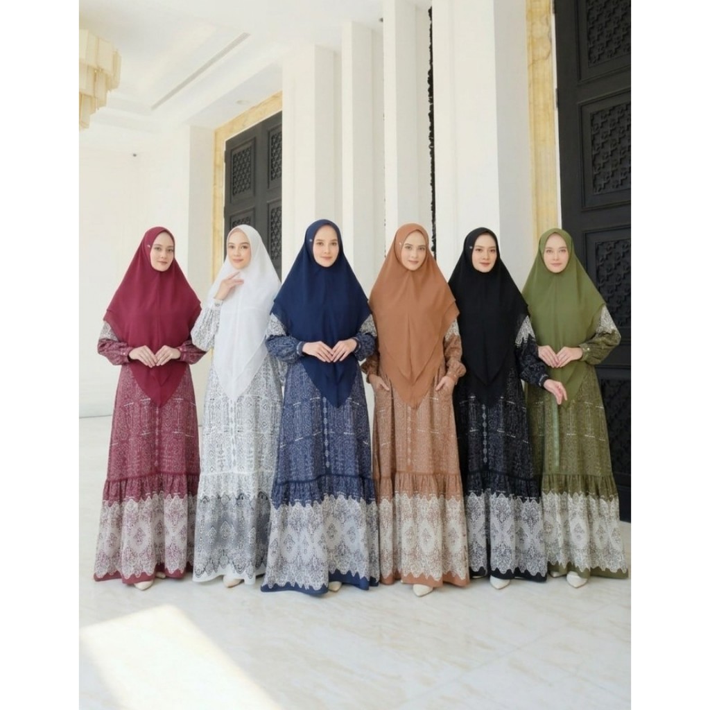 SANDY GAMIS BASIC ORI BY MYZTA INAYA COLLECTION BAJU BUSANA MUSLIM WANITA BUSUI BAHAN MYZTY LOTUS MO