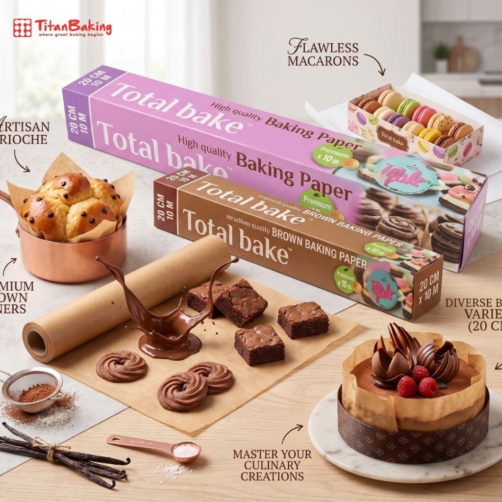 BAKING PAPER TOTAL 30CM X 10 M TOTAL BAKE