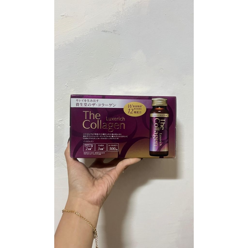 Shiseido The Collagen Luxerich Drink isi 10botol