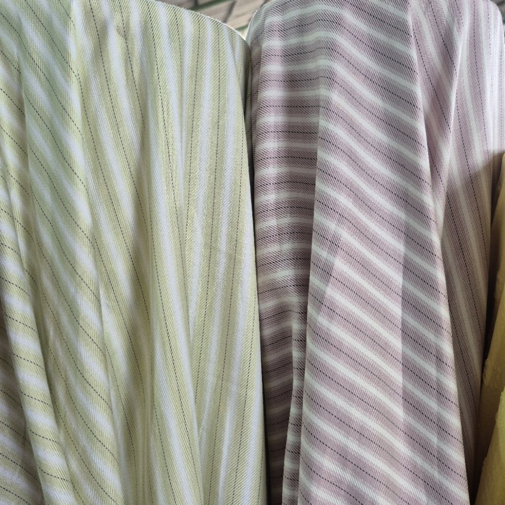 kain katun rayon twill motif-kain katun rayon twill motif premium garment import-harga persetengah m