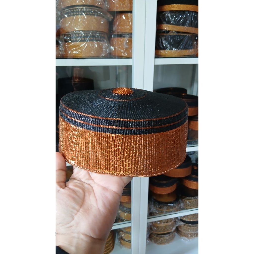 Songkok Recca Tradisional Tembaga Asli Bone Al Bugis